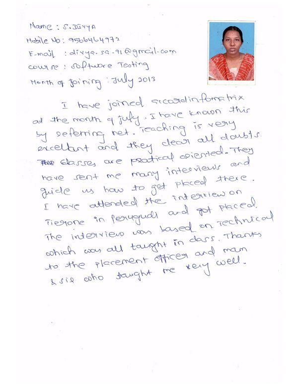 Dot Student Testimonial