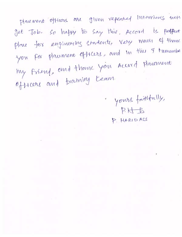 Dot Student Testimonial