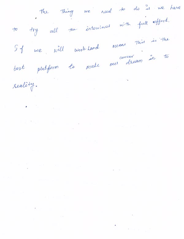 Dot Student Testimonial