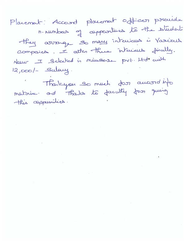 CCNA Student Testimonial